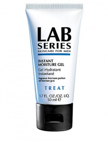 Comfortable, cool daily moisturizer for healthier-looking skin. Delivers immediate and lasting hydration. Refreshes and replenishes; soothes on contact. Helps rebuild moisture barrier to keep skin comfortable and balanced, even under fluctuating climate conditions. Oil-free. Non-acnegenic. For all skin types. 1.7 oz. 