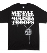 Just like the metal tags, this t-shirt by Metal Mulisha has lasting style.