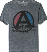 3rd & Army writes its letter large over the eagle emblem blazoned on State of Mind, its hand-printed T-shirt.