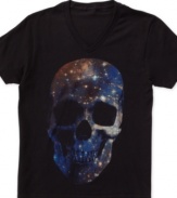 This graphic t-shirt from Bar III opens up a universe of hip casual style.