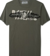 This DKNY graphic tee will add serious style to your t-shirt collection.