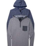 Soft and sporty, this Univibe hoodie is must-have basic.