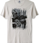 Stay in summer with this casually cool t-shirt from Kenneth Cole Reaction.