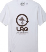 LRG has your back and front in this cool comfort t-shirt.