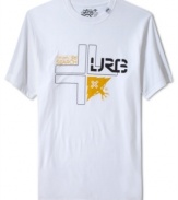 Step up your casual style with this LRG logo tree cross t-shirt.