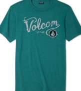 The classic Volcom logo graphic and relaxed fit are sure to make this t-shirt one of your new favorites.