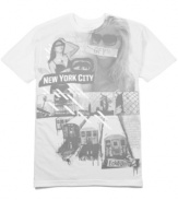 Celebrate the sexiest city with this Ecko Unltd graphic tee.