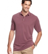 Prep up your style with this Thommy Bahama polo shirt.