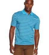 Contrast stripes keep this John Ashford classic feeling crisp.