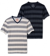 Sport your cool rugby style in one of these tees by American Rag.