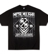 Flex your fighter style with this graphic t-shirt by Metal Mulisha.