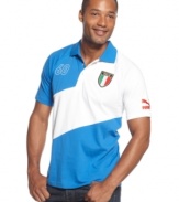 Use preppy style to give props to your favorite country in this polo shirt from Puma.