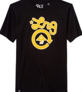 Go beyond just the basic for your casual wear with this graphic t-shirt from LRG.