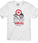 This t-shirt from LRG is straight up hard-core. It's a pug life for you.