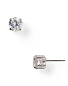 Add sparkle to your look with these pretty cubic zirconia studs from Lauren by Ralph Lauren.