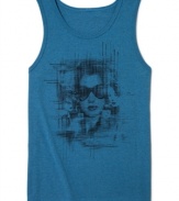 About face. This graphic tank from Univibe keeps your street style intact all summer long.