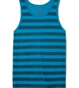 Mercury's rising? Keep your cool intact with this sweet striped tank from Retrofit.