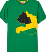 Front and center. Keep your country pride on display with this graphic t-shirt from Puma.