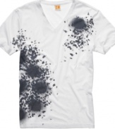 Sparks will fly when you wear this fireworks graphic t-shirt from BOSS ORANGE.