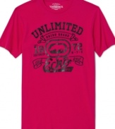 Amp up your street style with a cool, bold bright. This t-shirt from Ecko Unltd is an attention-getter.