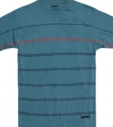 Relax your look but keep your style with this striped shirt from O'Neill.