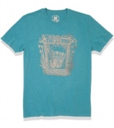 Bring some life to your basics with this rad graphic tee from Lucky Brand Jeans.