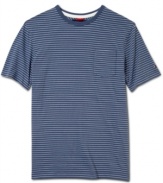 Fit in with the rest of the crew with this striped slim t-shirt from Tommy Hilfiger.