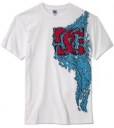 Catch the cool wave with this graphic tee from DC Shoes.