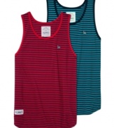 Your summer look just got a whole lot cooler. This tank from LRG gets the job done.