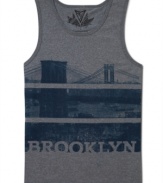 No sleep 'til. Give big ups to your favorite borough in this tank from Univibe.