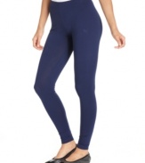 The foundation of any chic look, these essential leggings from Puma are crafted in silky stretch jersey for maximum ease of movement. Wear them for an intense workout or pair them with sweet flats for casual, carefree style.