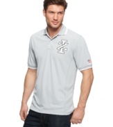 Step up your style with the fast-lane performance qualities of this polo from Izod from Indy 500.