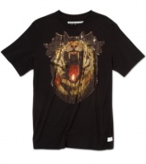 Don't be afraid to roar. This graphic t-shirt from Sean John speaks louder than words.