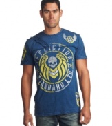 Need a new style recruit? Enlist this t-shirt from Affliction for some serious cool.