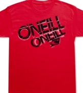 Find your path to cool, casual style with this graphic t-shirt from O'Neill.