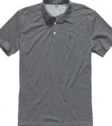 Simple style. Volcom gives the classic polo shirt a kick with cool, modern styling.