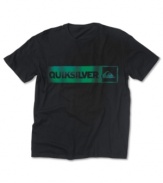 When the ocean's calling, this Quiksilver t-shirt will be your casual companion.