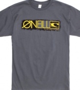 Kick back, relax and enjoy the weekend in this chilled-out graphic tee from O'Neill.