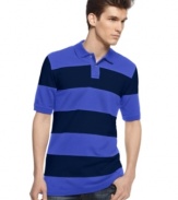 Tough to beat. This rugby-style polo from Club Room will be a real style workhorse once you put it in your rotation.