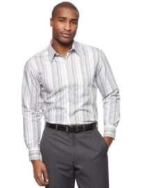 From work to a night out, this striped shirt from Tasso Elba is as versatile as you are.