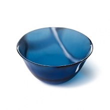 DIANE von FURSTENBERG Ribbon Glass 6 Serving Bowl