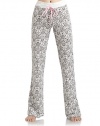 THE LOOKWide elastic waistband with drawstring frontPaisley printed waffle knitRelaxed legsTHE FITRise, about 9Inseam, about 35½THE MATERIALCotton/rayonCARE & ORIGINMachine washImported