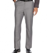 Sharpen up your business look with these tailored pants from INC International Concepts.