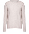 An essential basic in super soft cotton-cashmere, Majestics round neck tee is a must for your layered looks - Rounded neckline, long sleeves - Classic straight fit - Team with jeans and sneakers, or leather jackets and lace-up boots