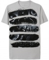 Redefine your casual jean style with this flashy graphic t-shirt from Marc Ecko Cut & Sew.