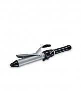 A state-of-the-art, professional curling iron is engineered with tourmaline ceramic patented technology which emits ionic energy and far infrared heat to seal in moisture and reduce frizz for glamorously shiny, healthy hair. The secret to getting great curls is applying an instant, optimal level of heat.