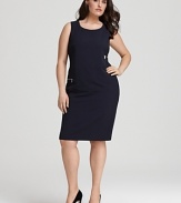 Calvin Klein Plus Size Zipper Dress