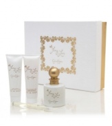 Fancy Love by Jessica Simpson is a sensual fragrance that is both radiant and alluring. Irresistible and tempting, it truly is The timeless fragrance of falling in love. Experience Fancy Love by Jessica Simpson with this Gift Set which includes a 3.4 oz Eau de Parfum Spray, .34 oz Eau de Parfum Pencil Spray, 3 oz Body Lotion and bonus 3 oz Bath and Shower Gel.