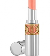 As featured in our Beauty Event in Tangy Mandarine. Lips are dressed in a sheer veil of brilliant color. Boosted with fruit extract rich in vitamins and antioxidants, lips become deliciously sensual. The ultra-light, sensual texture leaves lips feeling soft and hydrated for up to 8 hours and is ideal for year round use: the juicy, sheer color is perfect for summer while the soothing, moisturizing texture feels sublime in the dry winter months. 