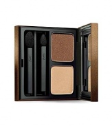 This extra-soft, powder-textured eye shadow smoothes over lids and lasts throughout the day. Imported. 